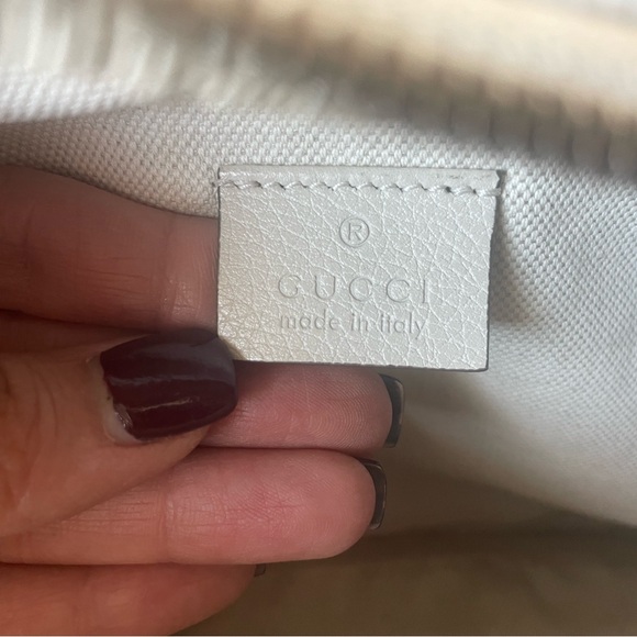 Authentic **GUCCI** BELT BAG!!! Large bum bag, Fanny pack, white Gucci logo - Picture 10 of 14